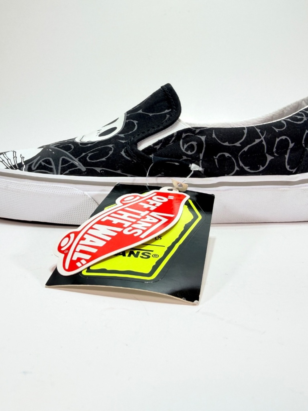 VANS Nightmare Before Christmas Jack & Sally Slip On Shoes Women's 6.5 NEW w/Tag - Picture 11 of 16